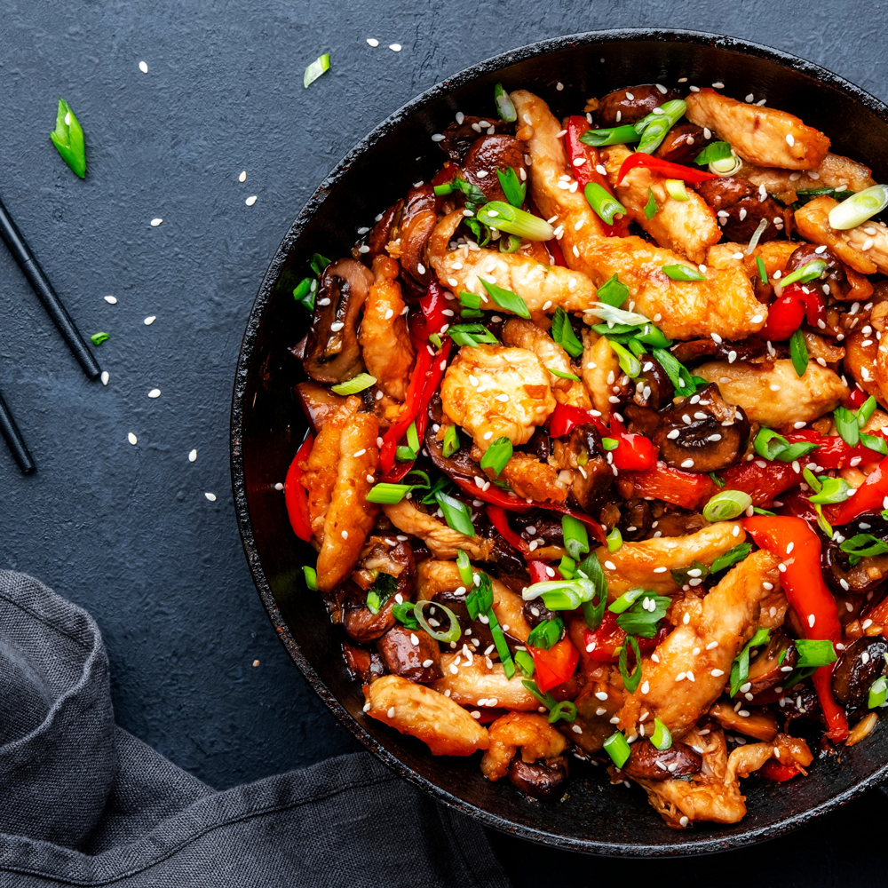QUICK CHICKEN STIR-FRY