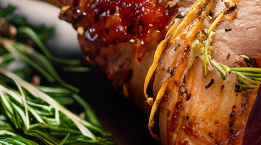 Rosemary and Garlic Roast Leg of Lamb
