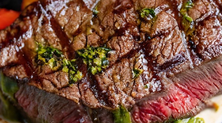 Angus Rump with Chimichurri Sauce