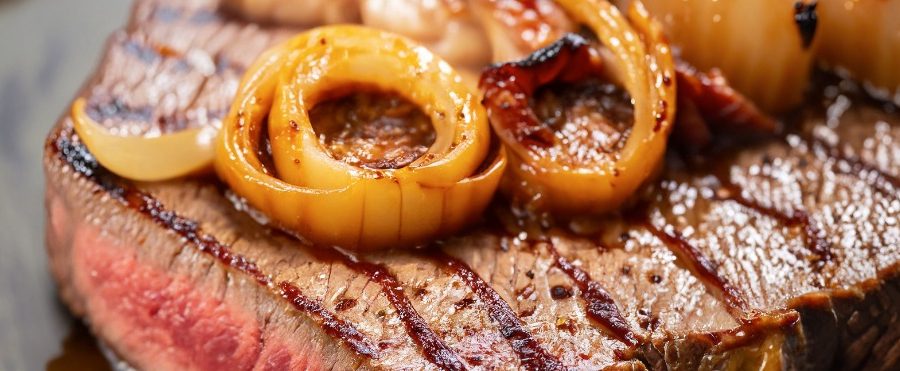 Picanha Steak with Caramelized Onions