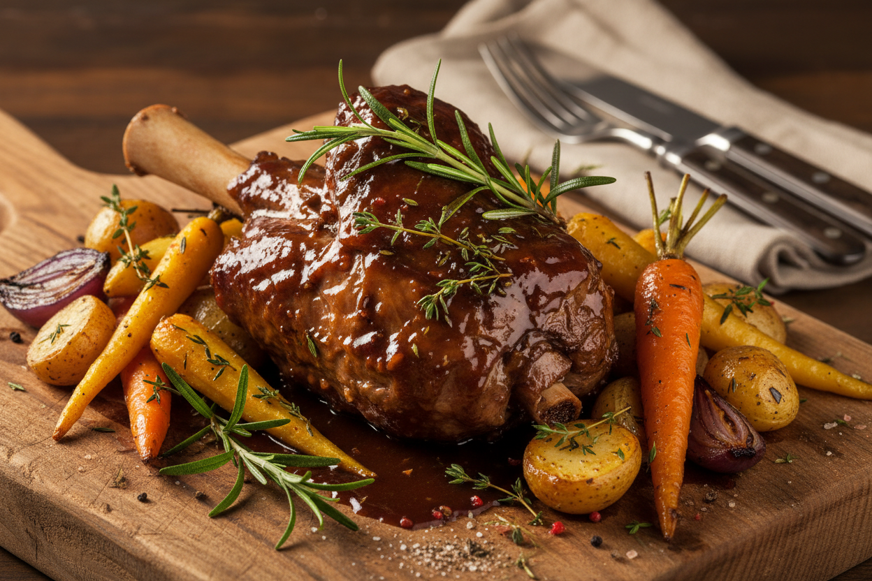 LAMB SHANK DINNER