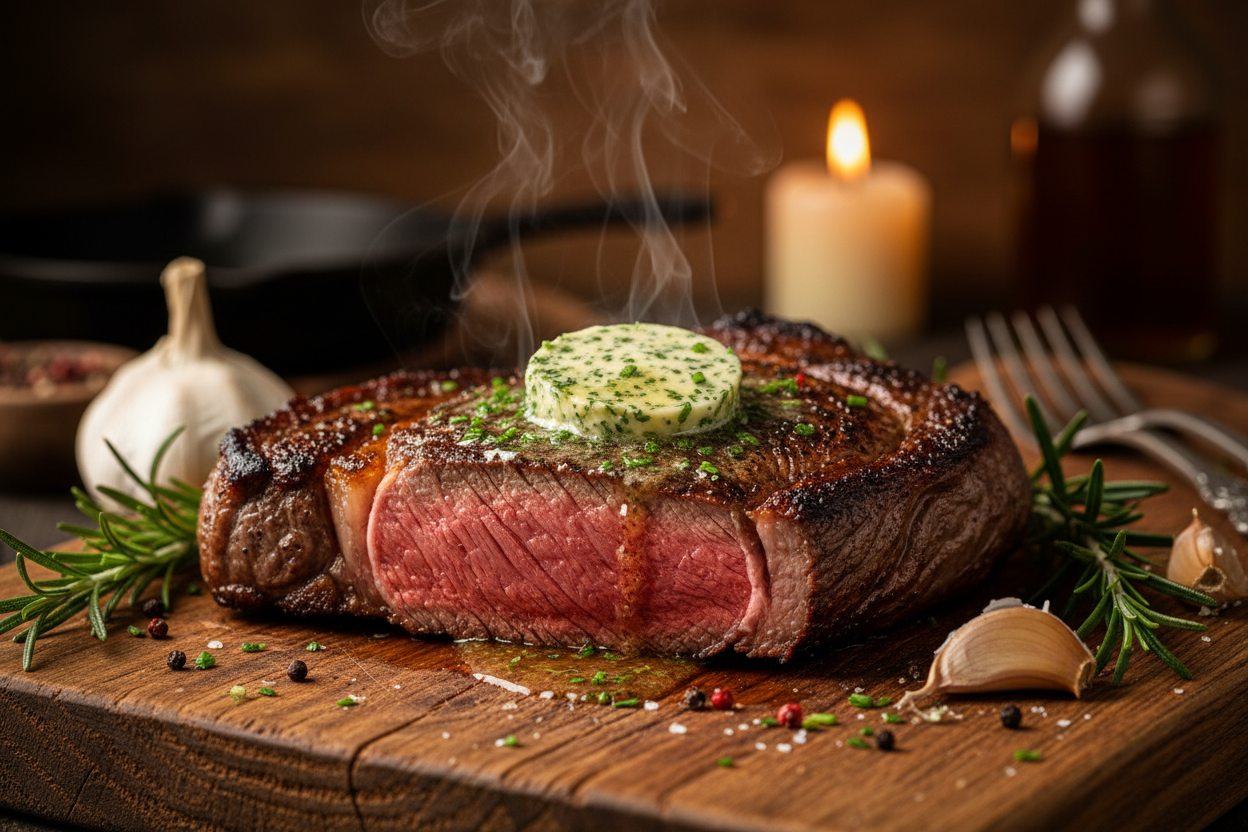 REVERSE-SEARED STEAK
